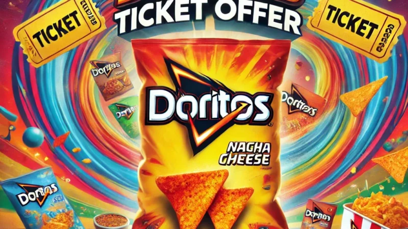 Nikmati Snack Favorit dan Raih Kesempatan Doritos Ticket Offer